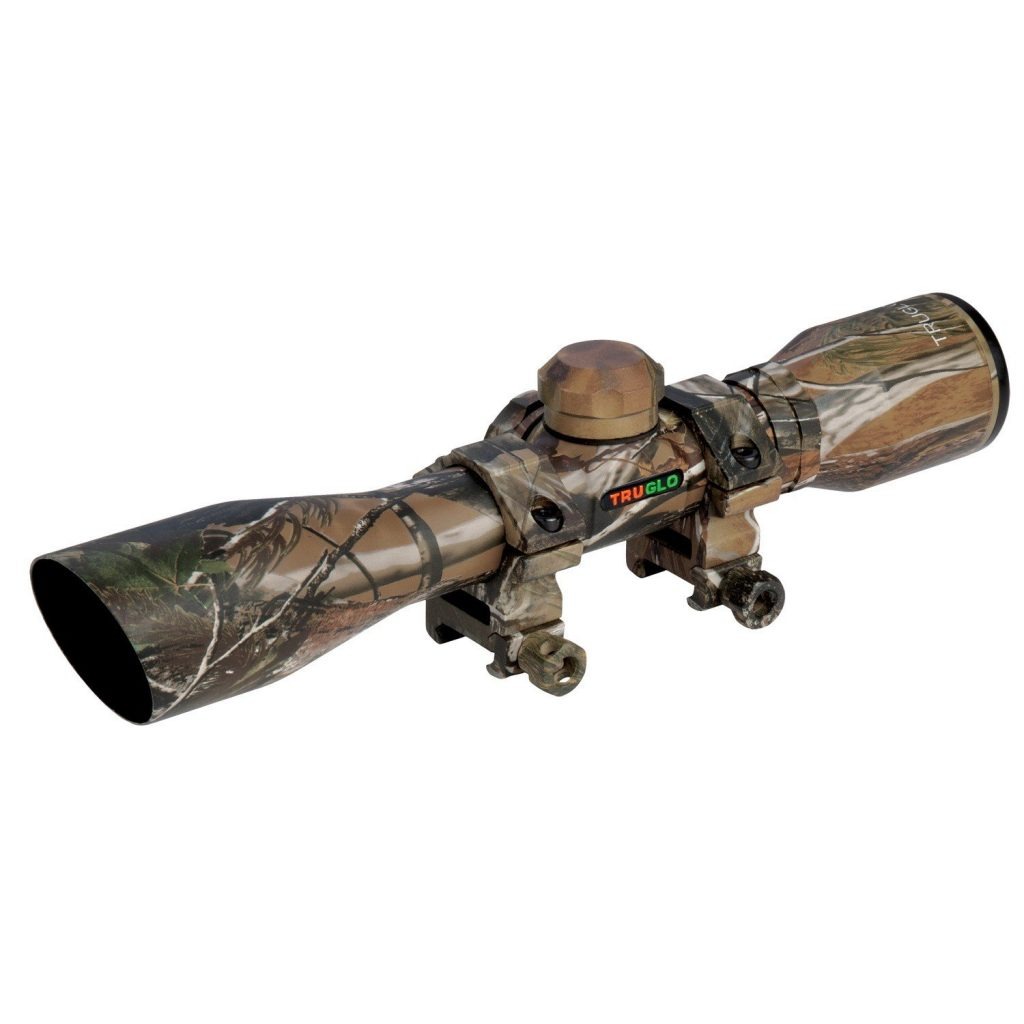TRUGLO Crossbow Scope 4X32 with Rings APG